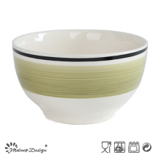 5.5" Ceramic Bowl Hand Painted Color Design